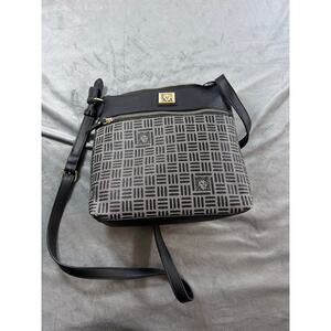 Anne Klein Crossbody Purse Black/Beigh New without tags
